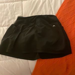 xs womens skort black